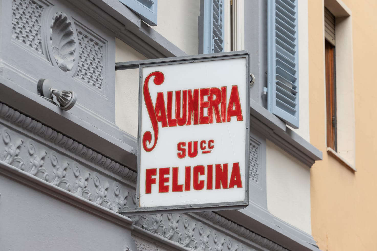 Salumeria Pochettino "Felicina" Bra | Insegna